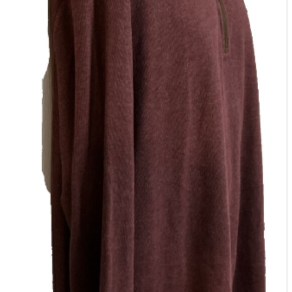 Joseph Abboud Men's 1X Long Sleeve Zipper Classic fit Collared Sweater Top - Picture 3 of 16